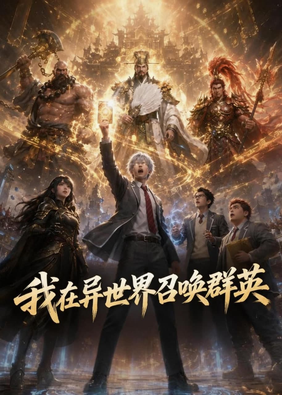 我在异世界召唤群英海报